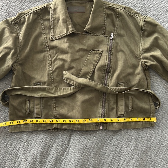 Blank NYC boxy moto belted army jacket - Picture 11 of 12